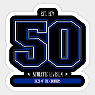 50th Birthday Sticker